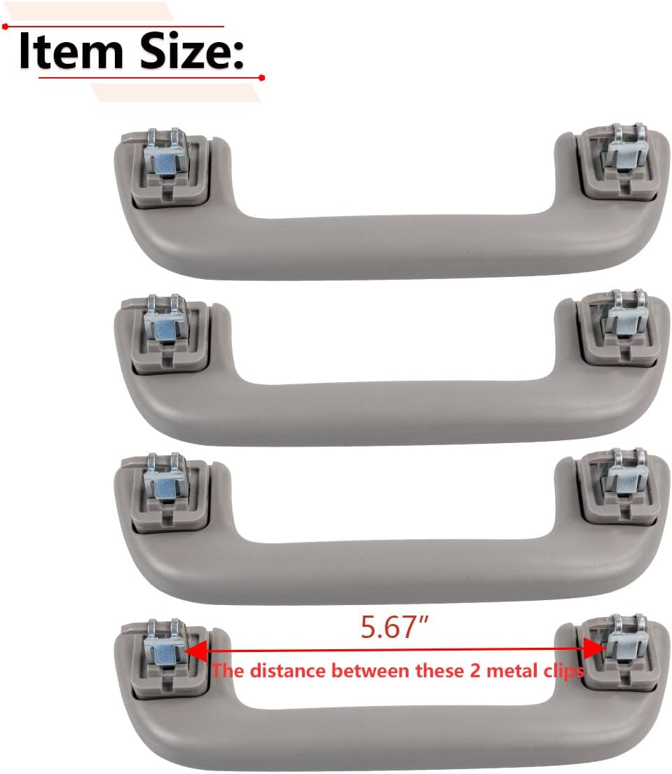 4 Pzas Asas Interiores Comp Toyota Corolla 4Runner