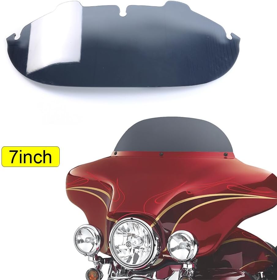 Parabrisas ahumado 7" comp Harley Davidson Touring 96-13