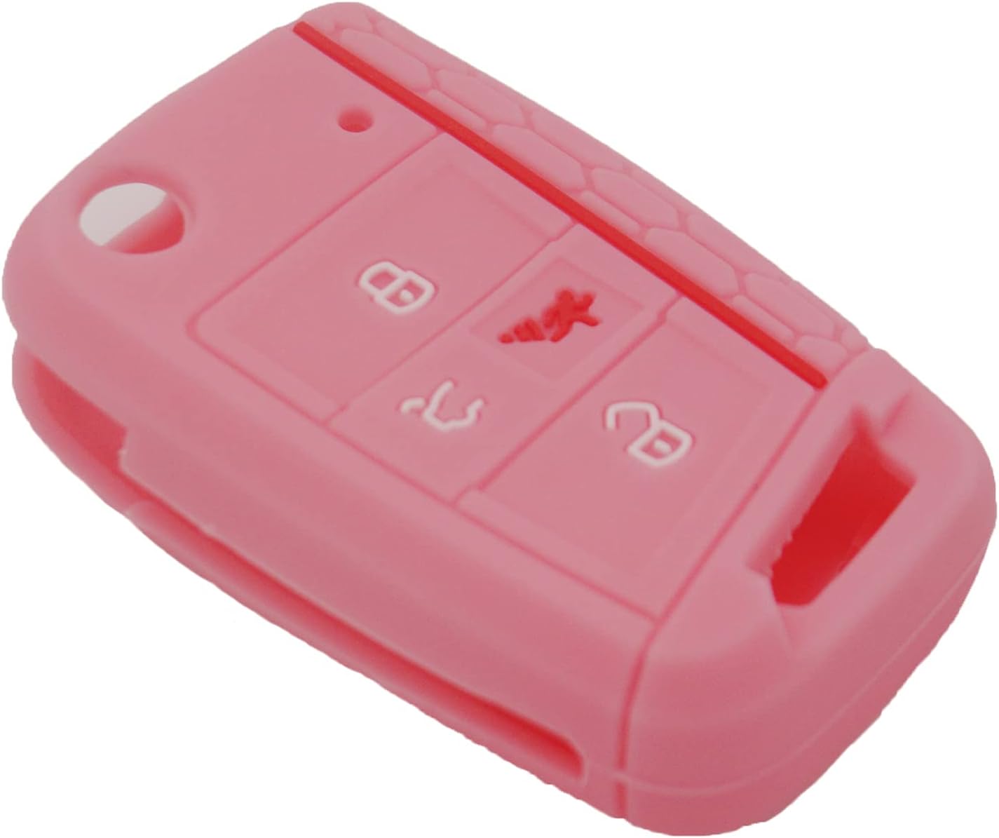 Funda silicona llavero auto 4 botones VW Golf Tiguan