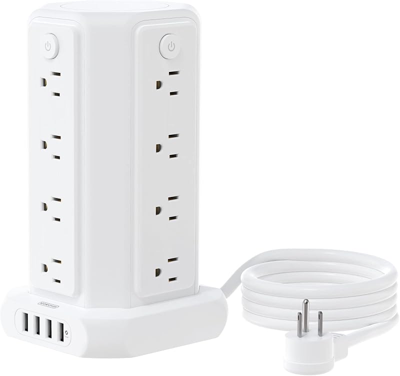 Torre regleta 10 ft 16 tomas 1875 W USB