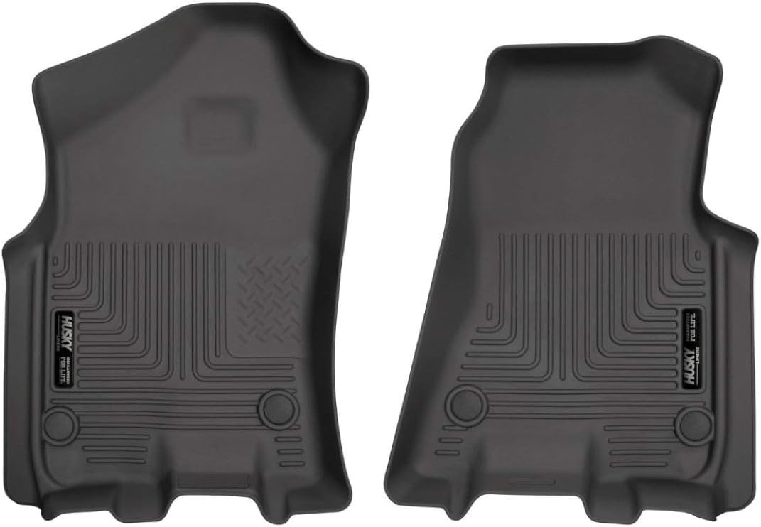 Alfombrillas Dodge Ram 1500 19-24 Crew/Quad Cab 2pzas Negro