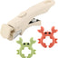 Mango universal para ollas asas 2 soportes cucharas blanco