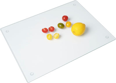Tabla cortar vidrio templado transparente cocina resistente