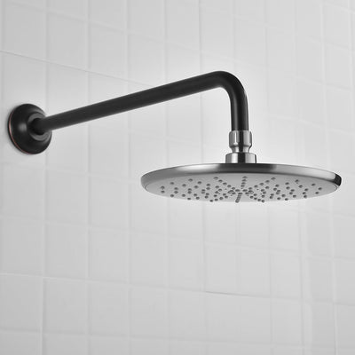 Brazo ducha forma L 16pulg bronce aceitado