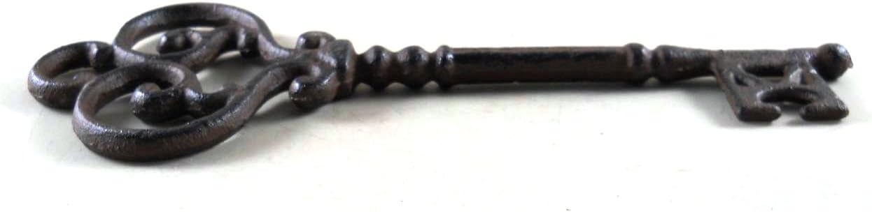 Llave decorativa de hierro forjado para puerta de entrada