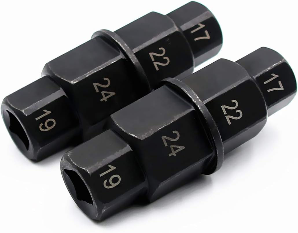 Herramienta eje hexagonal 3/8" 0.669-0.945" 2PCS