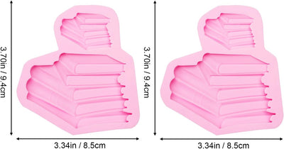 Moldes silicona fondant y chocolate 2 pzas decoración pastel