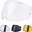 Visera repuesto casco motocicleta transparente