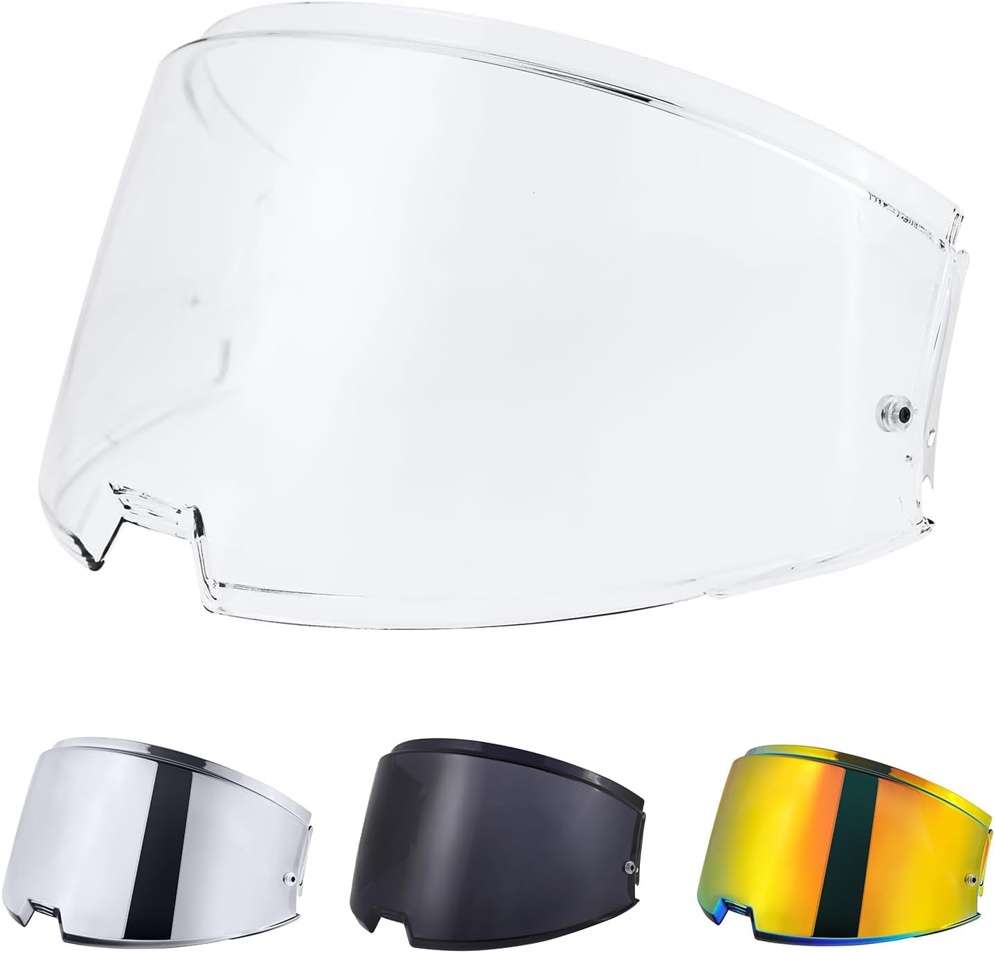 Visera repuesto casco motocicleta transparente
