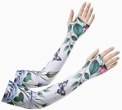 Mangas jardinería antiespinas mujer brazo largo transpirables