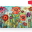Fundas magnéticas buzón 18x21pulg diseño floral impermeable