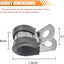 10 Abrazaderas Acero Inox 304 3/8pulg Clips Tubo Combustible