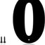 Letras y números de metal para letreros exteriores 5pulg