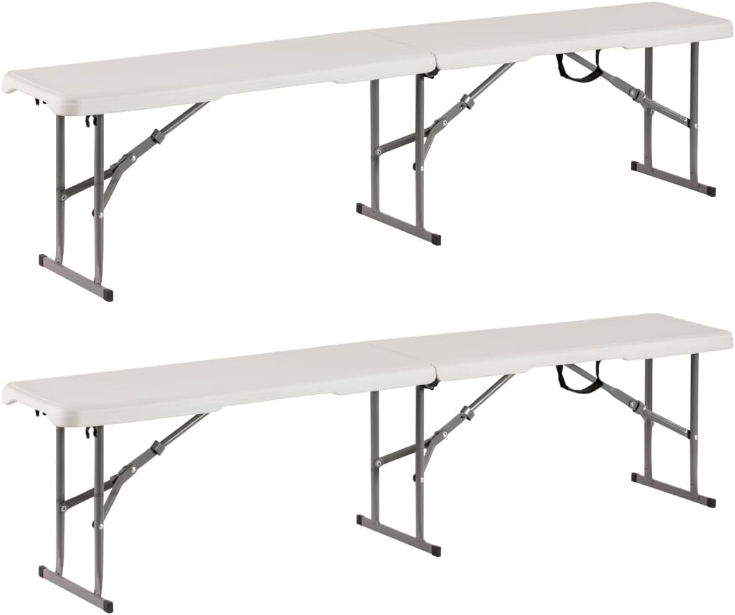 Banco plegable plástico multiusos 6pulg