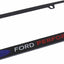 Marco matrícula grabado Ford Performance negro