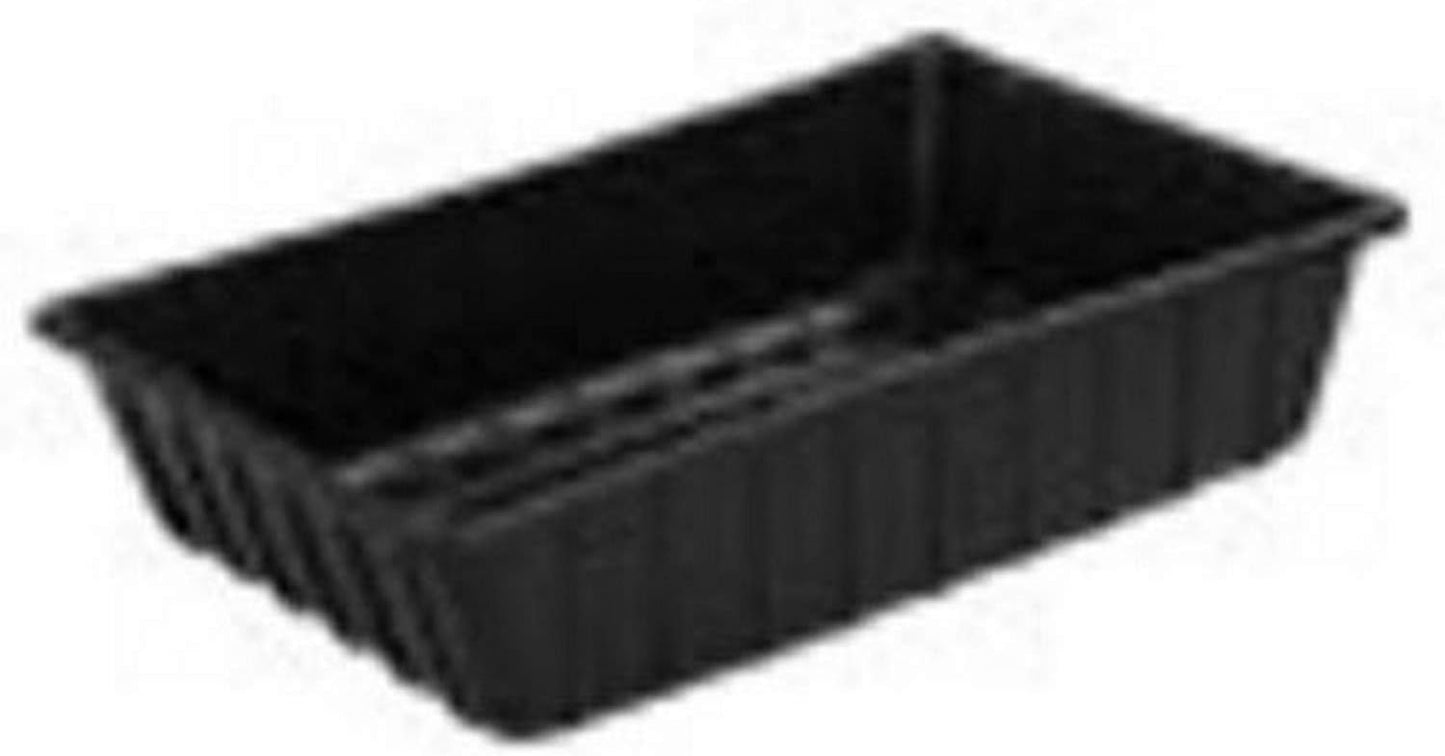 Tina utilitaria color negro 1 unidad