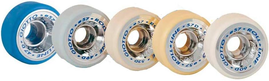 Set 8 Ruedas Roll-Line Giotto Freestyle 2.244"