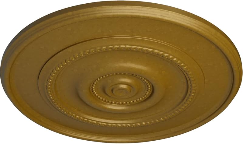 Medallón techo Dylar 76.2cm dorado pintado a mano