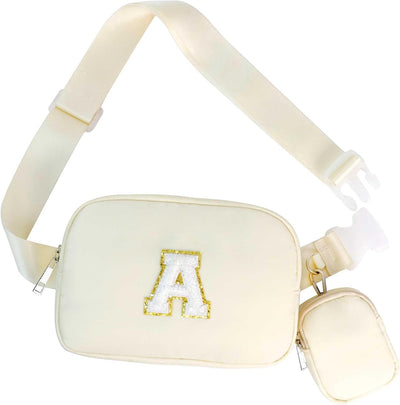 Bolso cintura inicial para niñas y adolescentes personalizado
