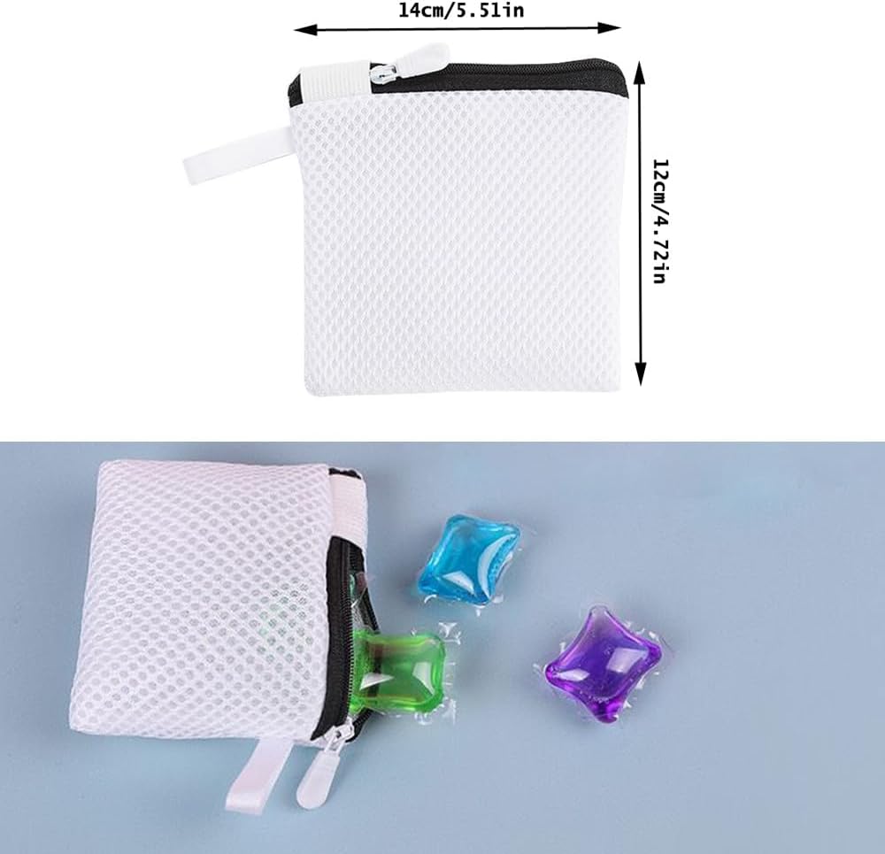 2 Pzas Bolsa Lavandería con Perlas Aroma Cremallera
