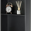Nicho ducha acero inox 12x24" estante empotrado negro mate