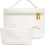 Bolsa maquillaje viaje mujer piel sintética set 2 impermeable