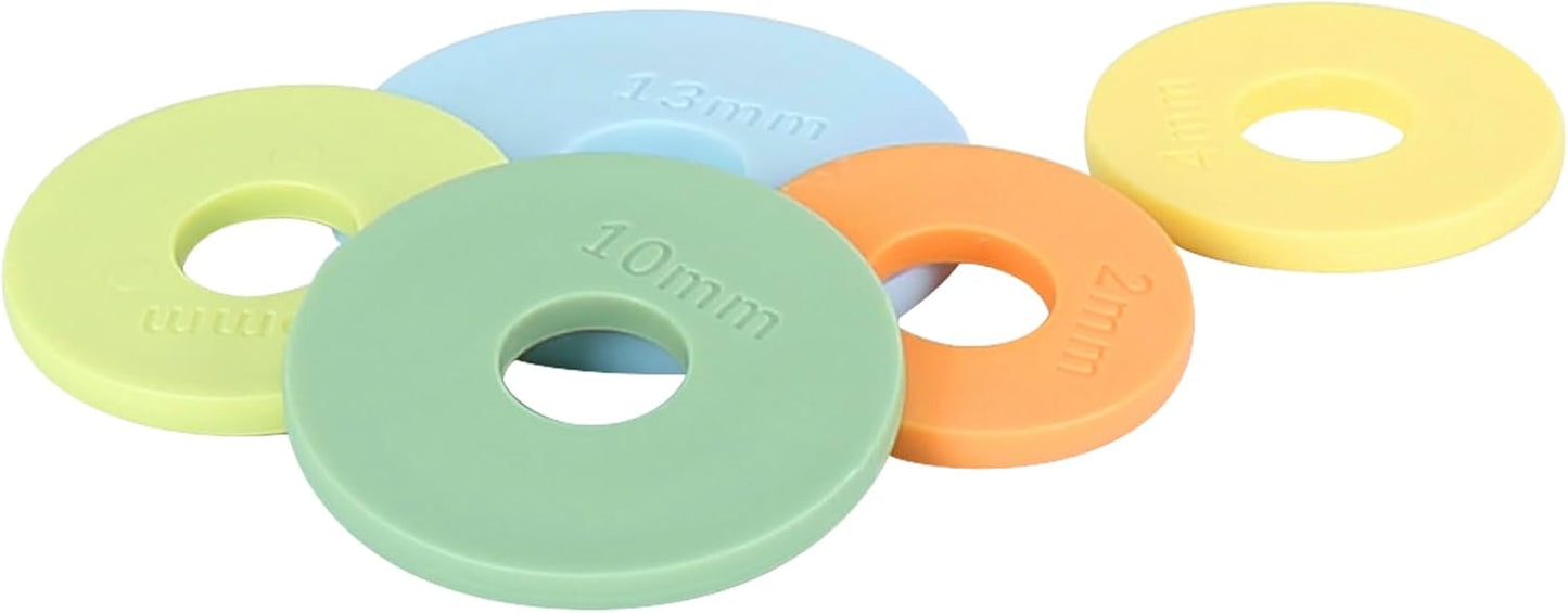 Anillos guía rodillo ajustable 10 Pzas para hornear