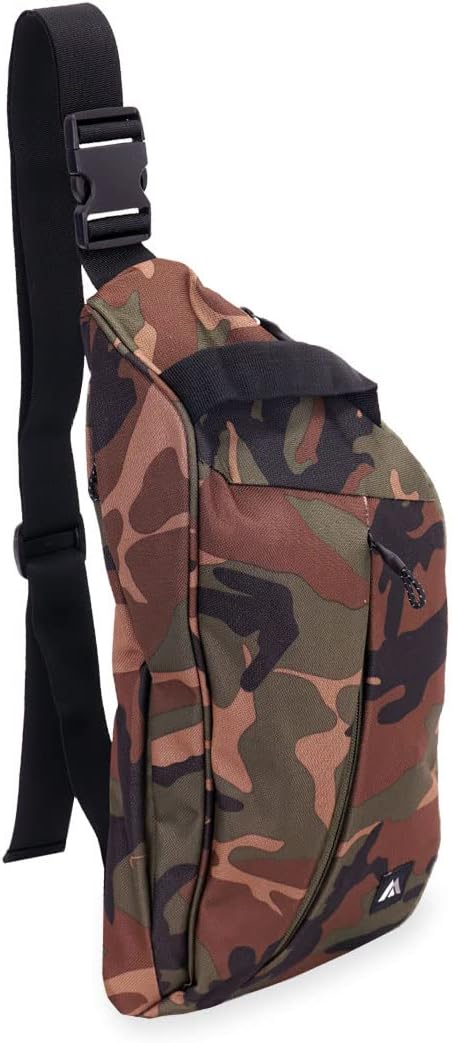 Bolso bandolera diseño camuflaje