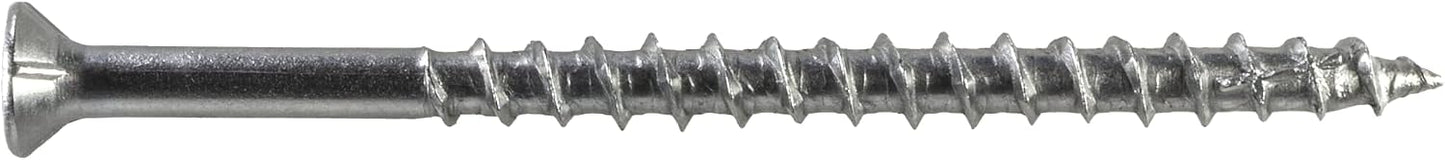 Tornillo acero inox tipo 305 cabeza plana 10x3pulg