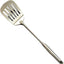 Espátula ranurada acero inox para cocina parrilla