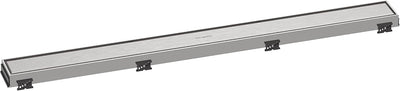 Drenaje ducha lineal 31 1/2pulg acero inox cepillado ajustable