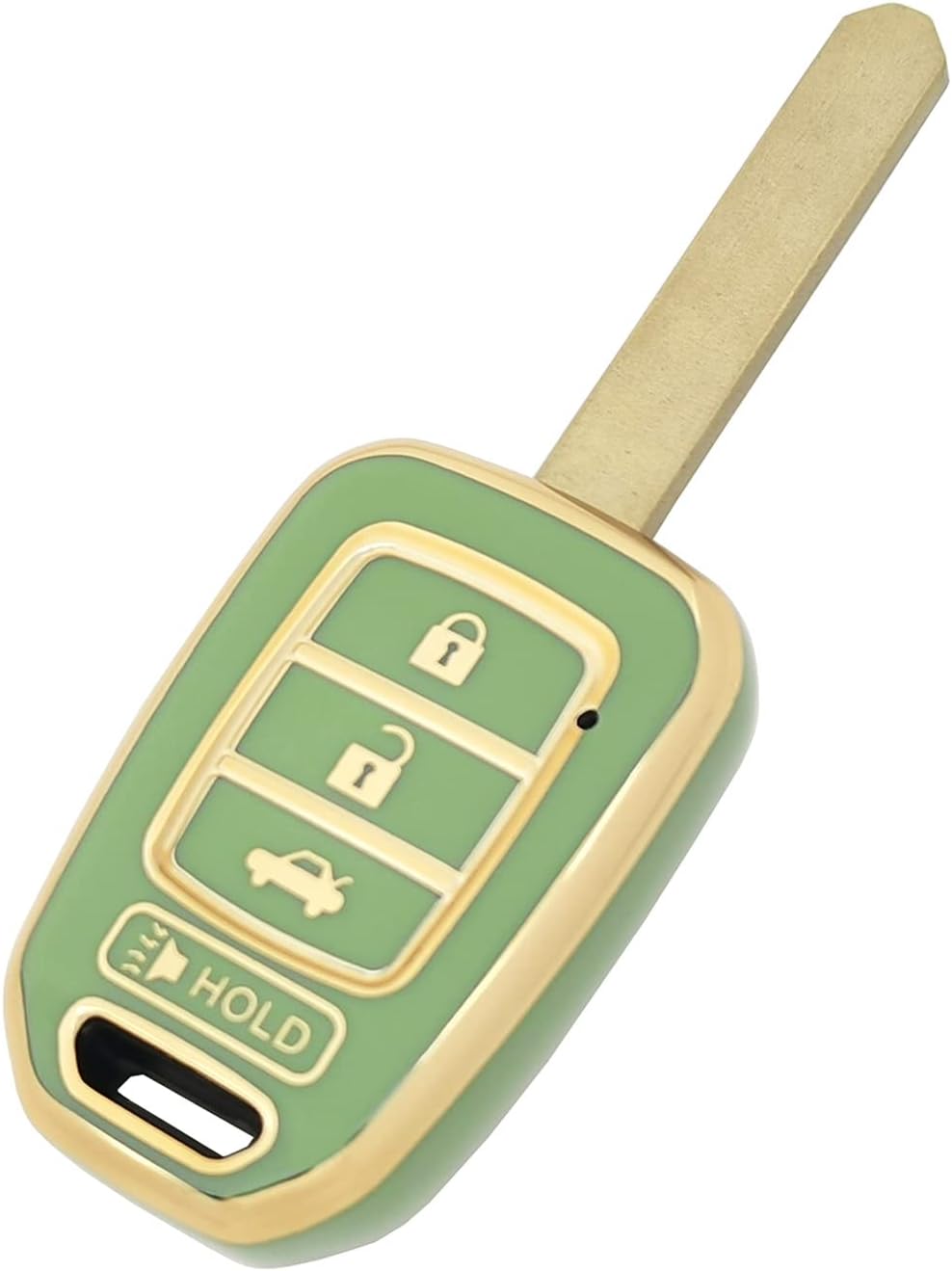 Funda llavero Honda Accord Civic CR-V sin llaves verde