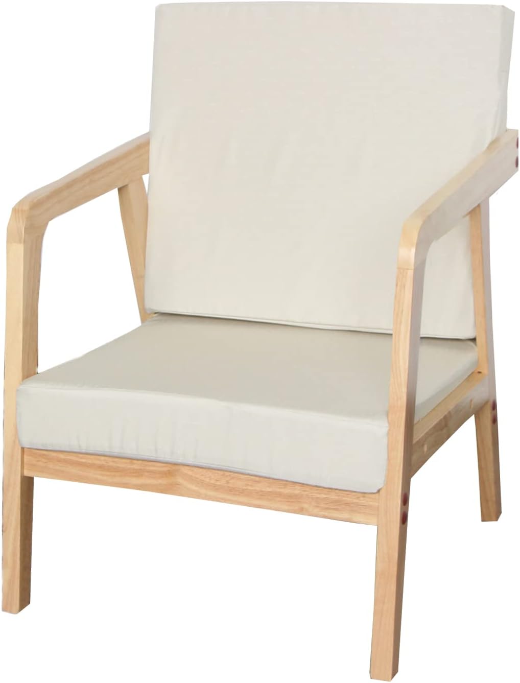 Fundas cojín patio impermeables lavables caqui 24"