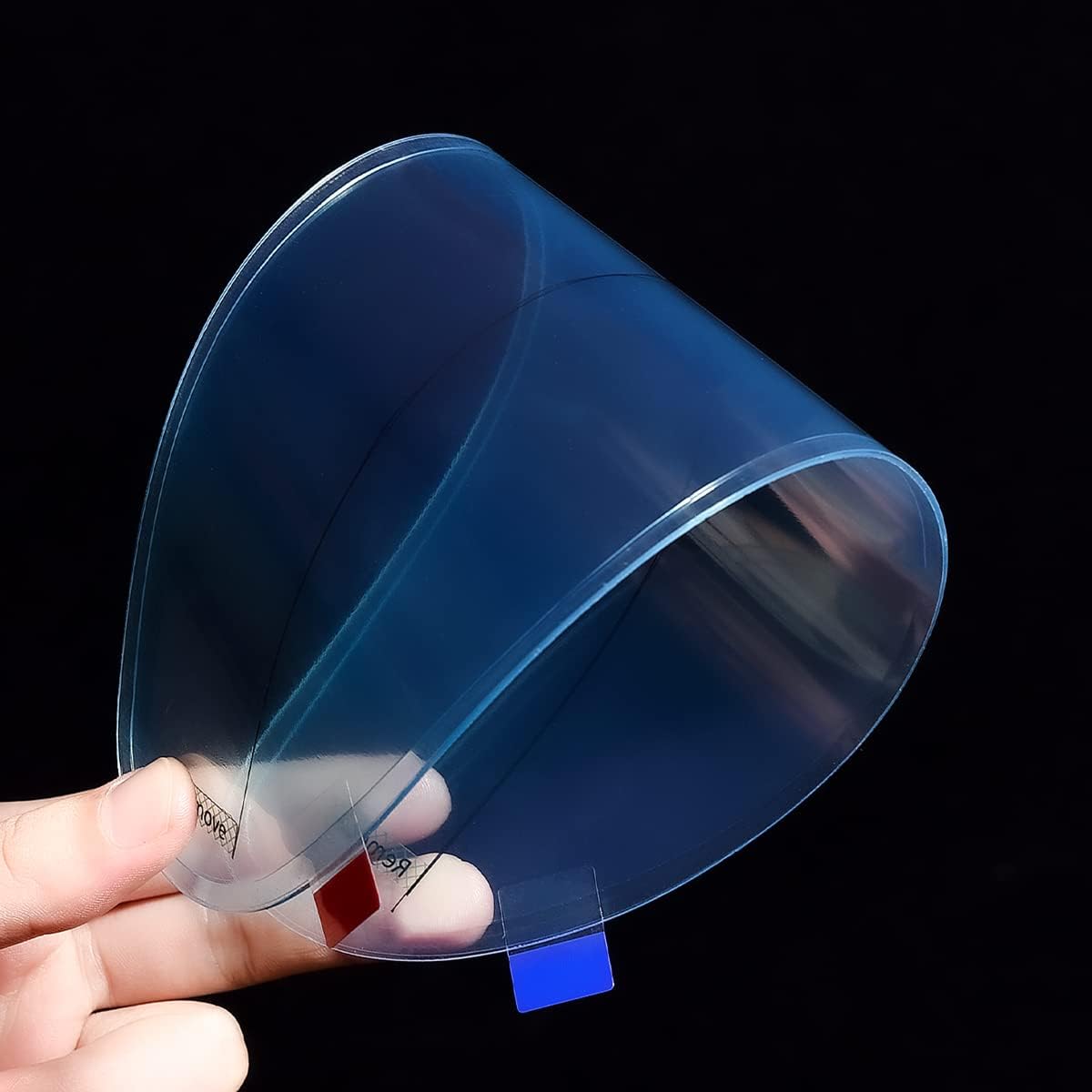 Visera casco motocicleta antivaho transparente para clima