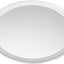 Rejilla pizza aluminio 14pulg borde plateado