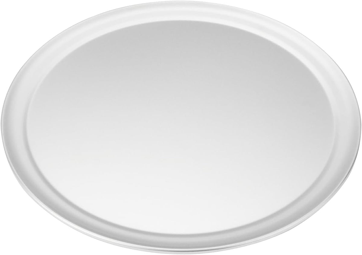 Rejilla pizza aluminio 14pulg borde plateado