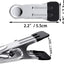 30 Pzas Pin Ropa Acero Inox Cubierta Goma