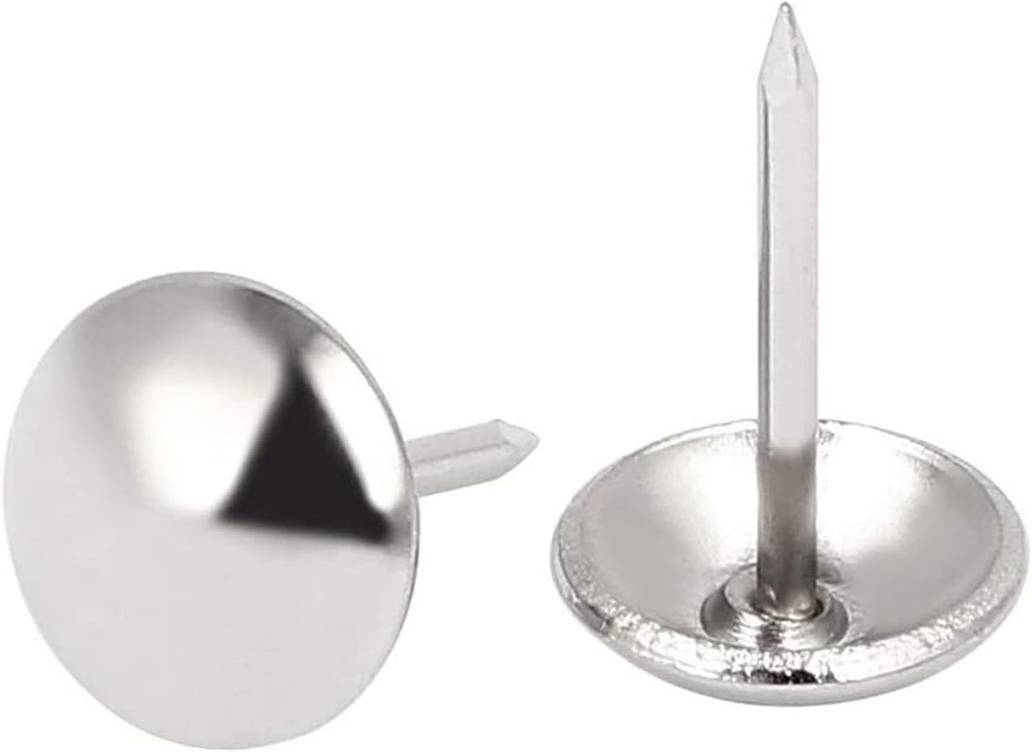 Tachuelas decorativas plata antigua 3/4pulg para muebles 100uds