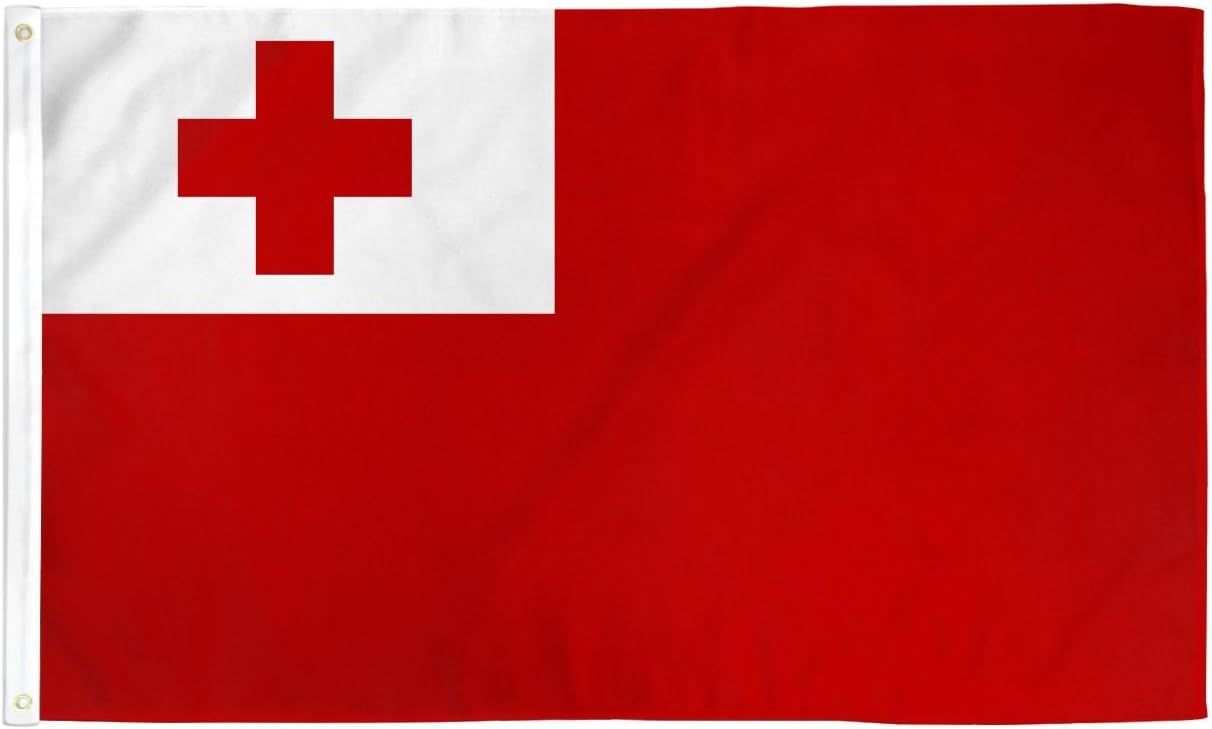 Banderas Tonga poliéster 3x5'}