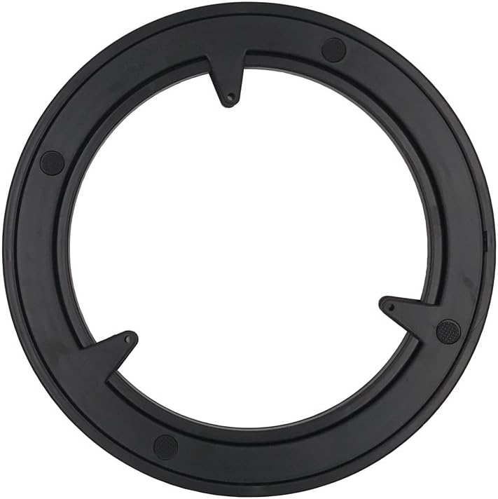 Anillo giratorio mesa 10pulg rodamientos acero capacidad 66lb