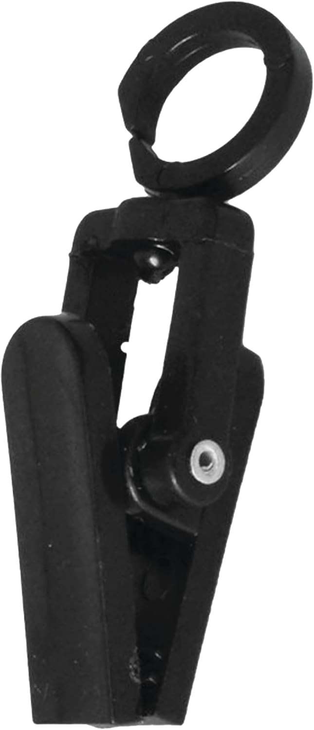 Clip giratorio plástico 2pulg negro pack 24