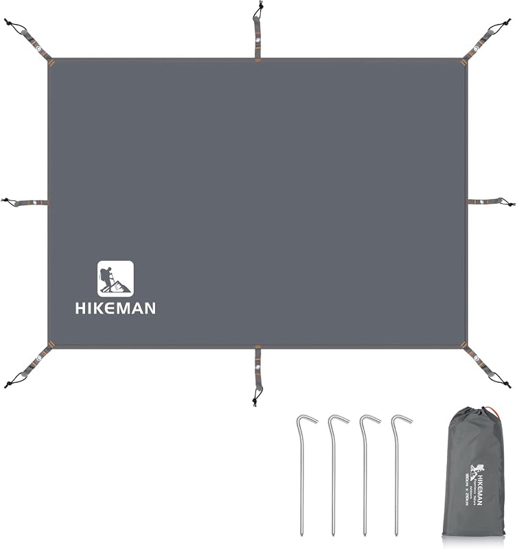 Alfombrilla lona impermeable para camping senderismo hamaca