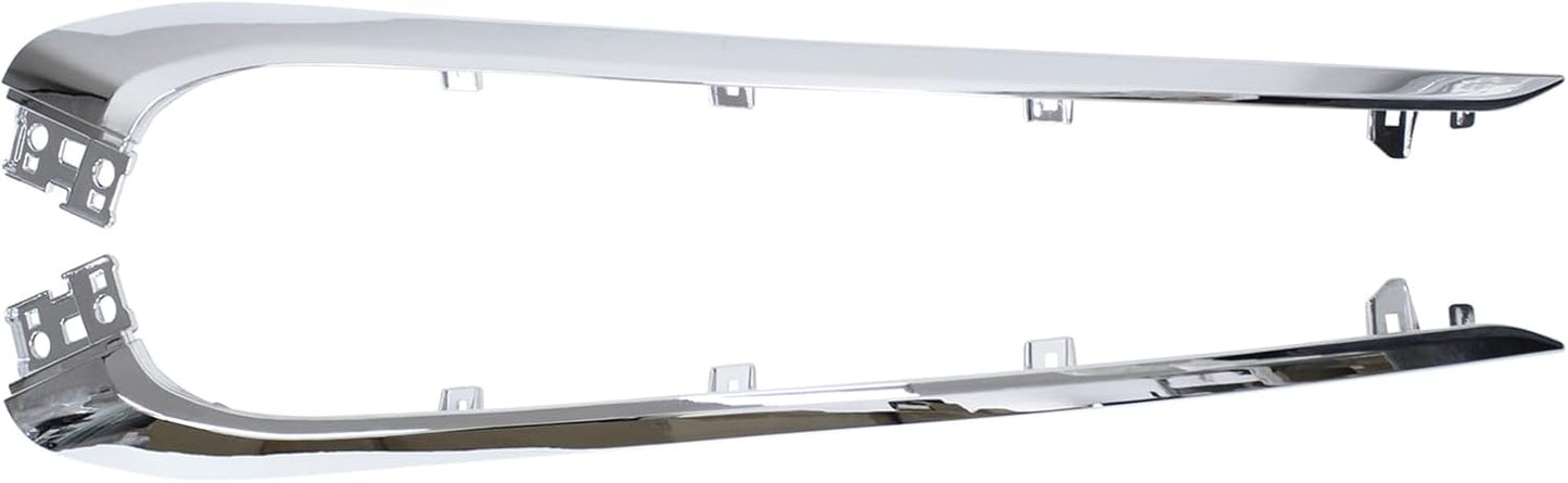 Molduras parachoques Mitsubishi Outlander 20-23 Cromo