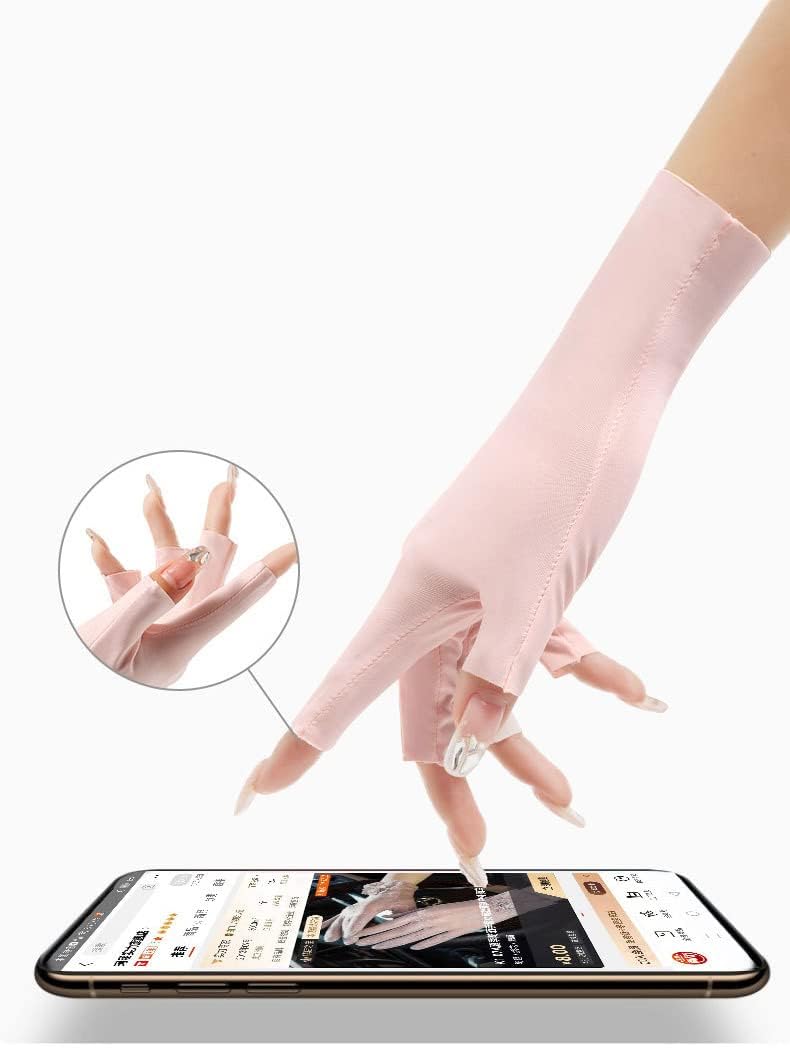 Guantes sol UV protección mujer verano conducción