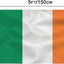 Bandera Irlandesa 3x5ft Poliéster Ojales Latón Día San Patricio