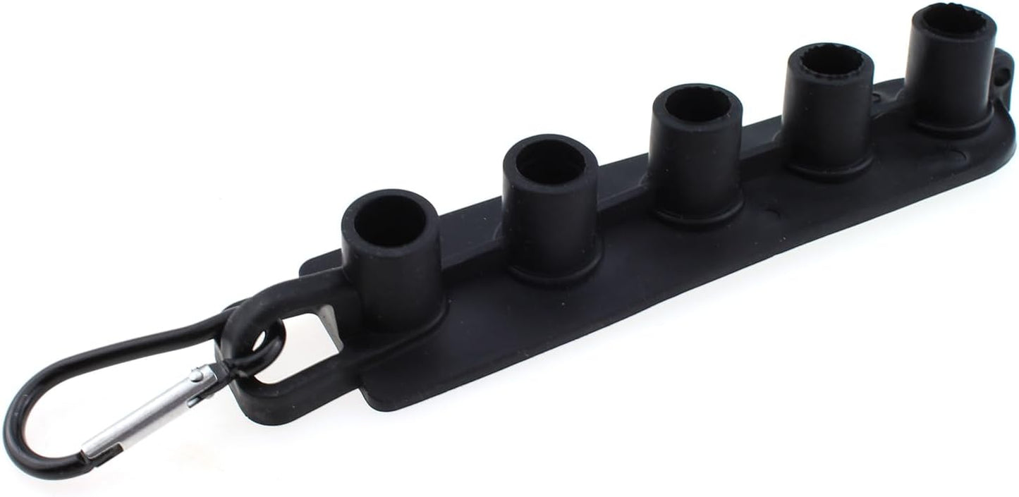 Soporte boquilla lavadora alta presión 5 puntas negro