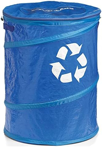 Cubo reciclaje plegable 29.5gal uso al aire libre