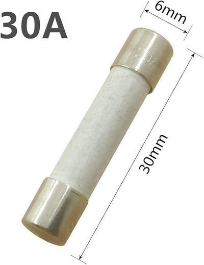 Fusible cerámica 30A 0.236x1.181in paq 10