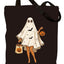 Bolsa tela Halloween mujer regalo hermanas trabajo negro