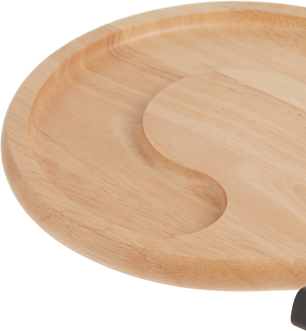 Rebanador queso bambú madera haya con bandeja